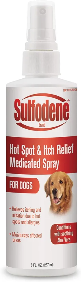 Sulfodene Medicated Hot Spot and Itch Relief, 8 oz