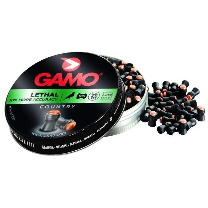 15066      ~ GAMO AIR PELET LETHAL .177 100