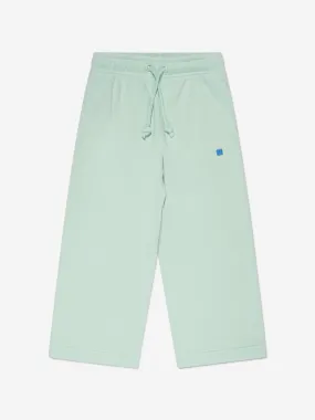 Acne Studios Kids Logo Joggers in Green