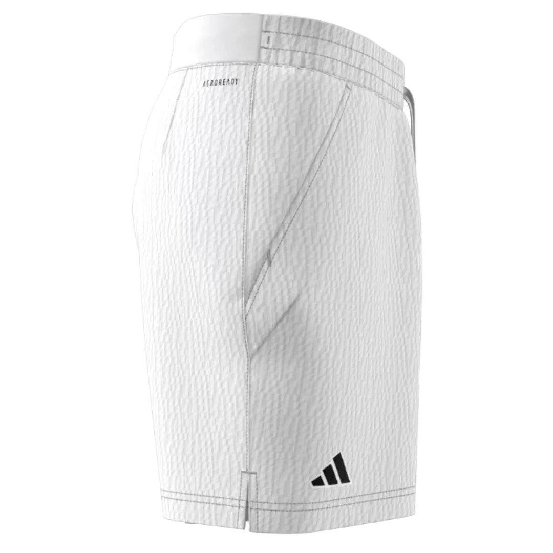 Adidas 2 in 1 Mens Tennis Short Pro - White