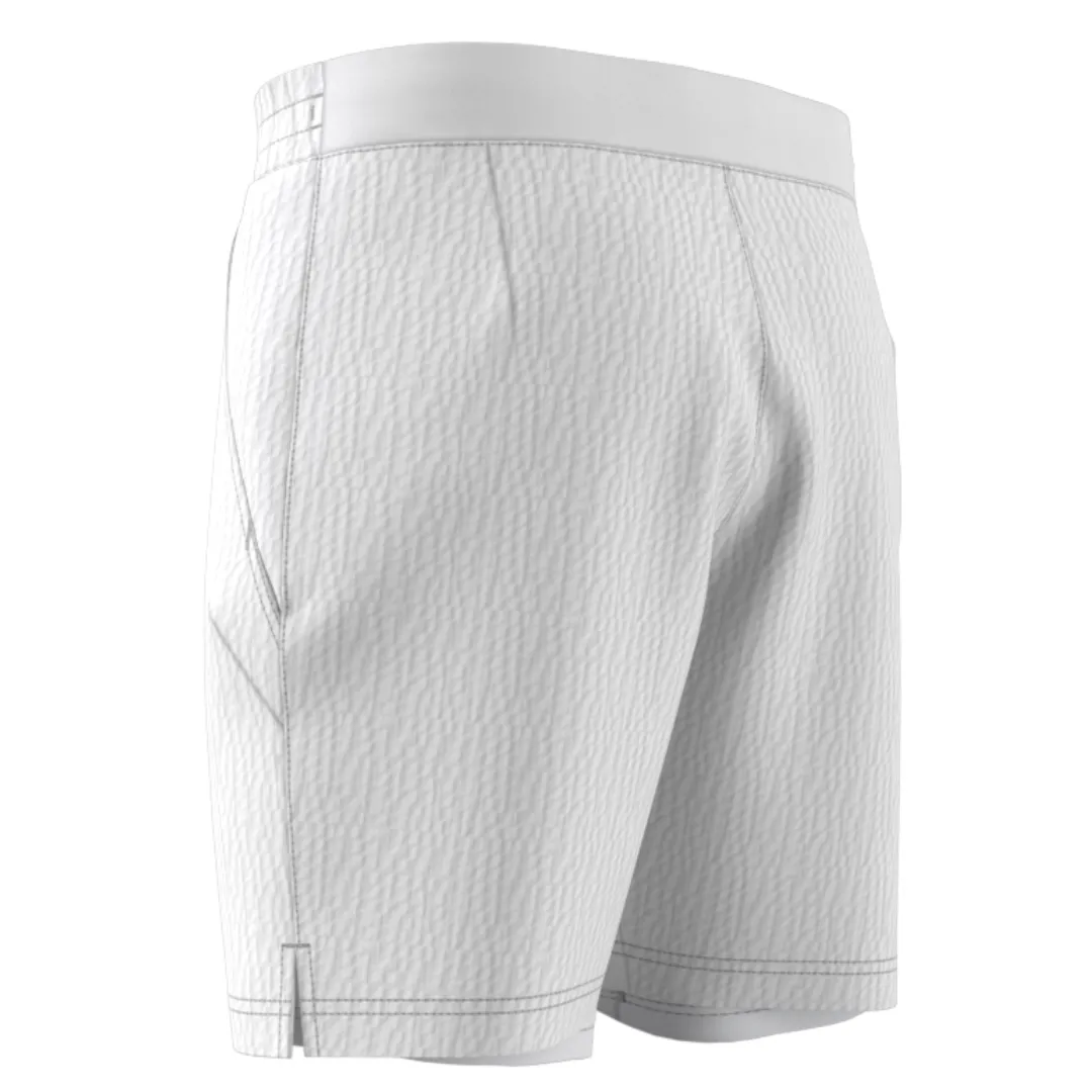 Adidas 2 in 1 Mens Tennis Short Pro - White