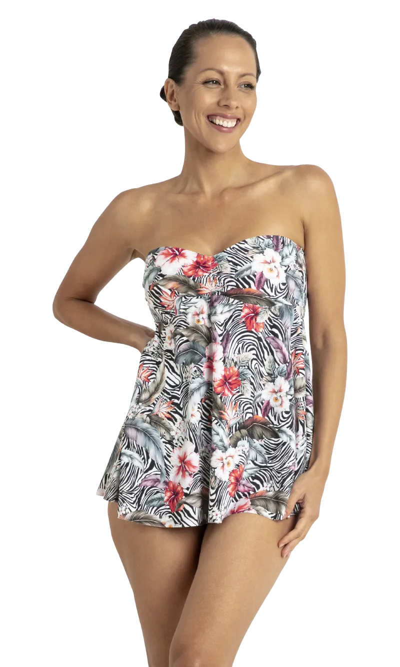 Africa Bandeau Swing Singlet, More Colours