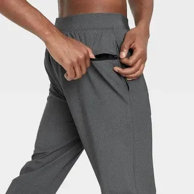 All In Motion Men's Lightweight Gym Running Pants Joggers