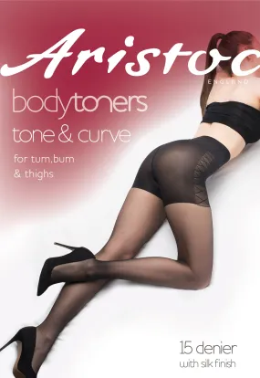 Aristoc Bodytoners Bum, Tum & Thigh Shaping Tights 15 Denier Low Leg