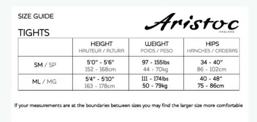 Aristoc Bodytoners Hourglass Shape High Waist Tights 10 Denier