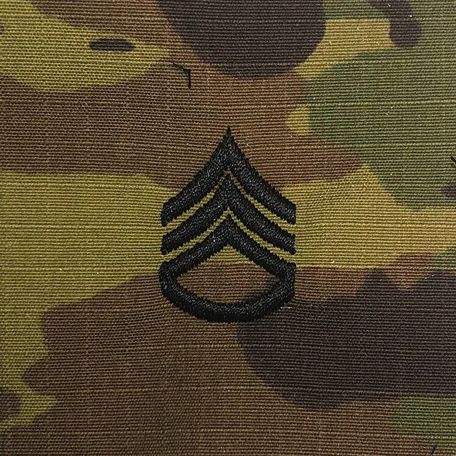 Army Rank Patch - SEW-ON - Chest