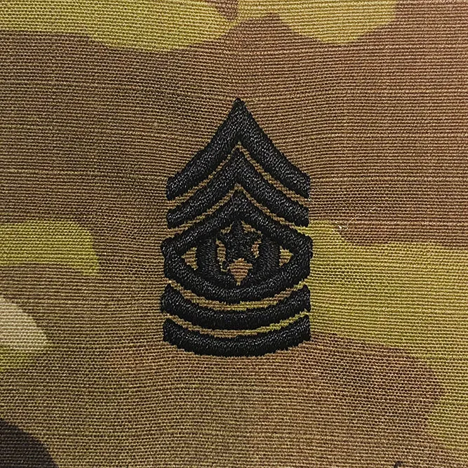 Army Rank Patch - SEW-ON - Chest