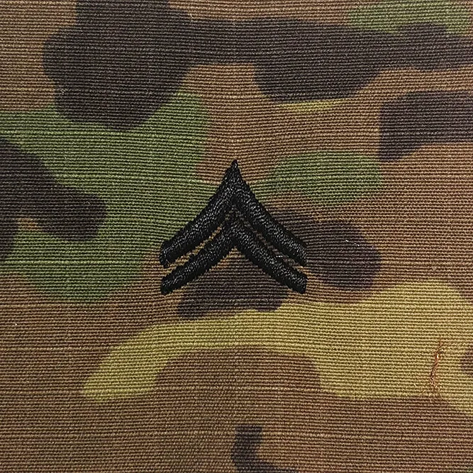 Army Rank Patch - SEW-ON - Chest