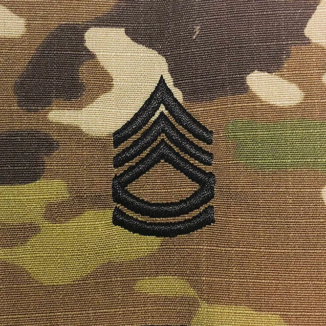 Army Rank Patch - SEW-ON - Patrol Cap