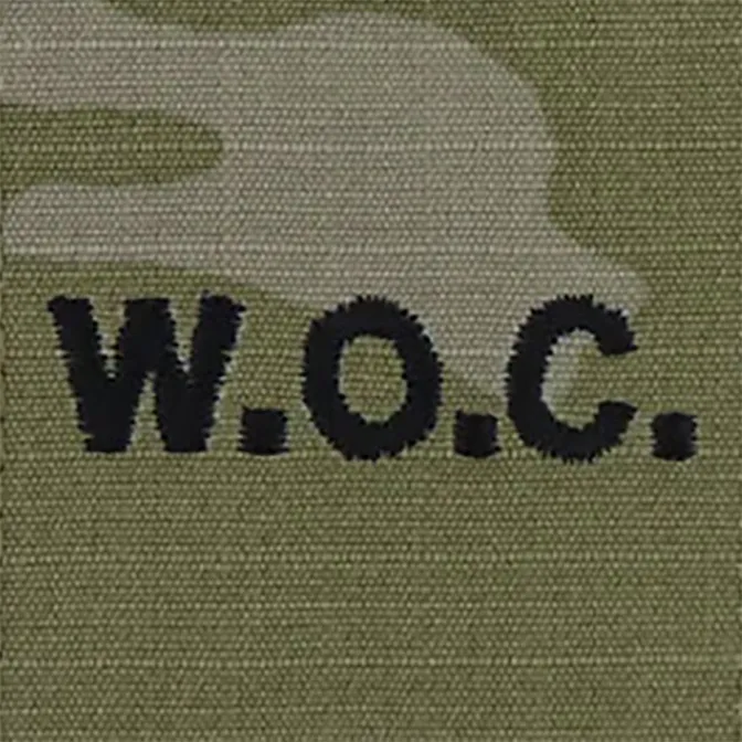 Army Rank Patch - SEW-ON - Patrol Cap