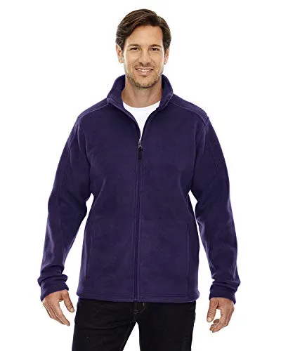 Ash City - Core 365 Fleece Jacket Large Campus Color Purple