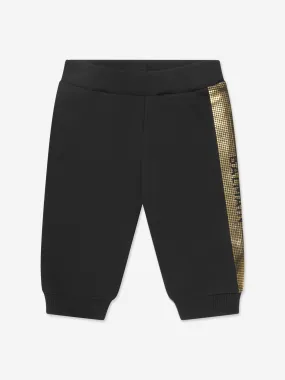 Balmain Baby Boys Logo Joggers in Black