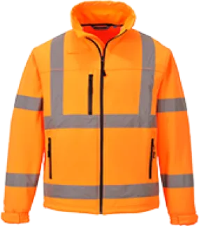 BAM Nuttall Hi-Vis Softshell Jacket