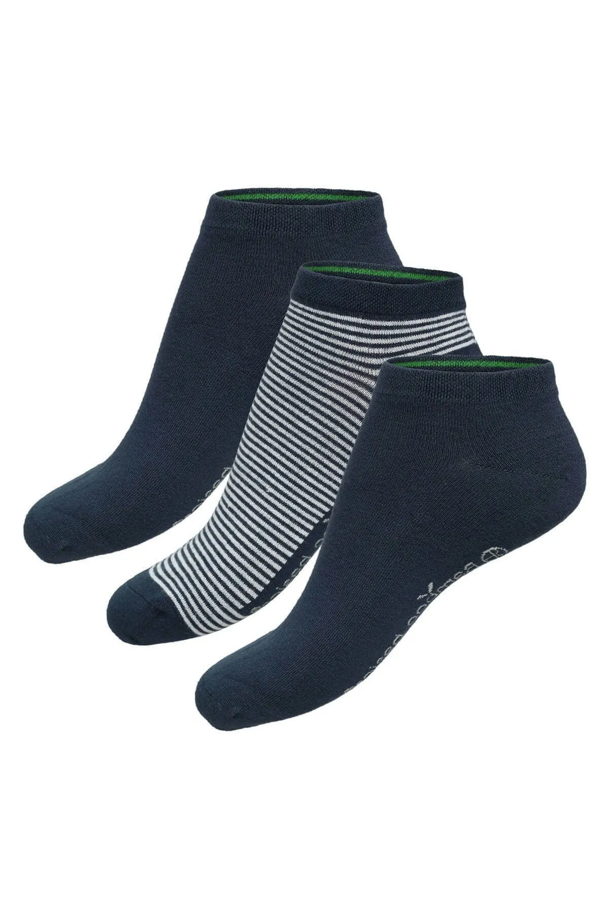 Bamboo Basics Dani Unisex BB Knitted Sneaker Socks 3 - Pack