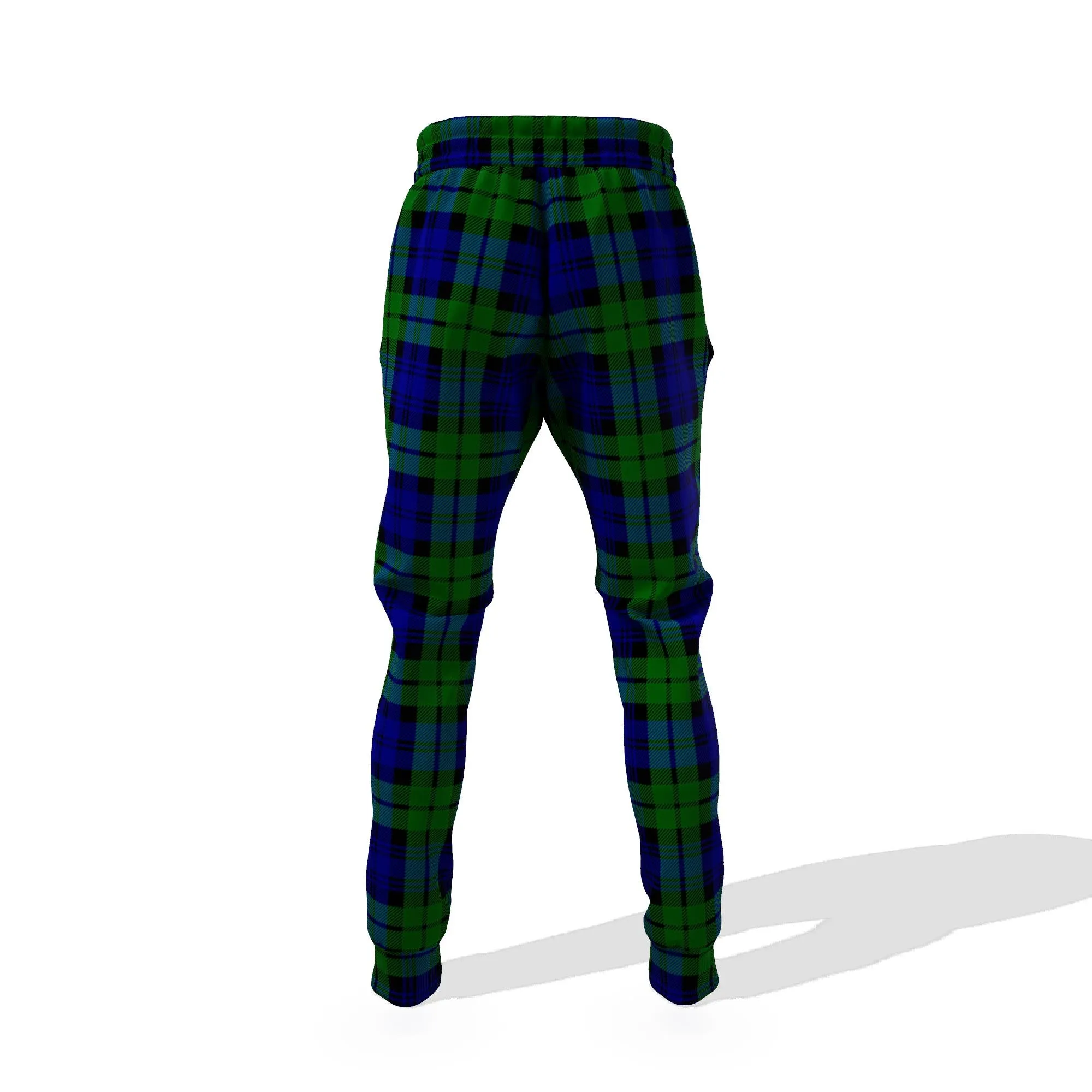 Bannatyne Tartan Joggers Pants with Family Crest