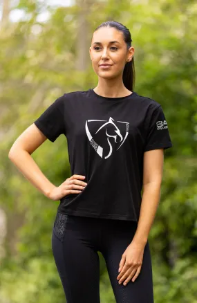 BARE Diamond Series Logo T-Shirt - Black