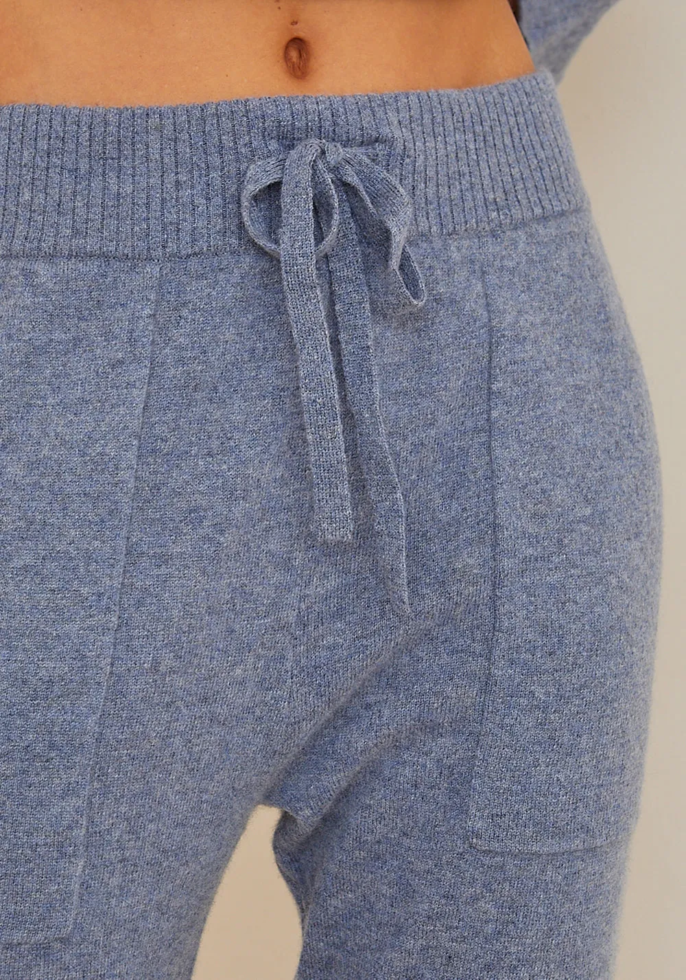 Bella Dahl - Pocket Jogger in Heather Stonewash Blue