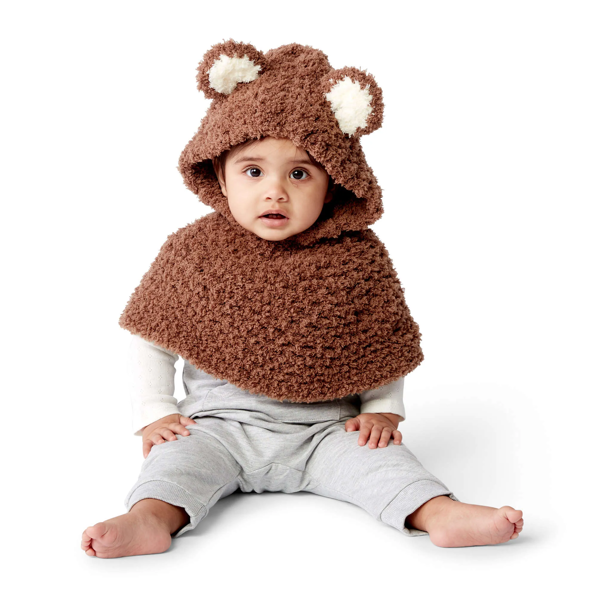 Bernat Crochet Bear Cub Poncho