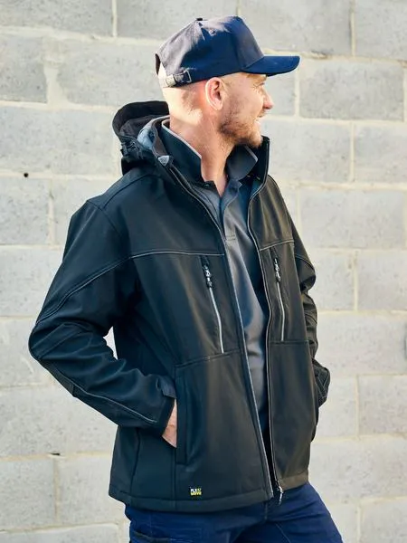 Bisley Flx & Move Hooded Soft Shell Jacket (BJ6570)