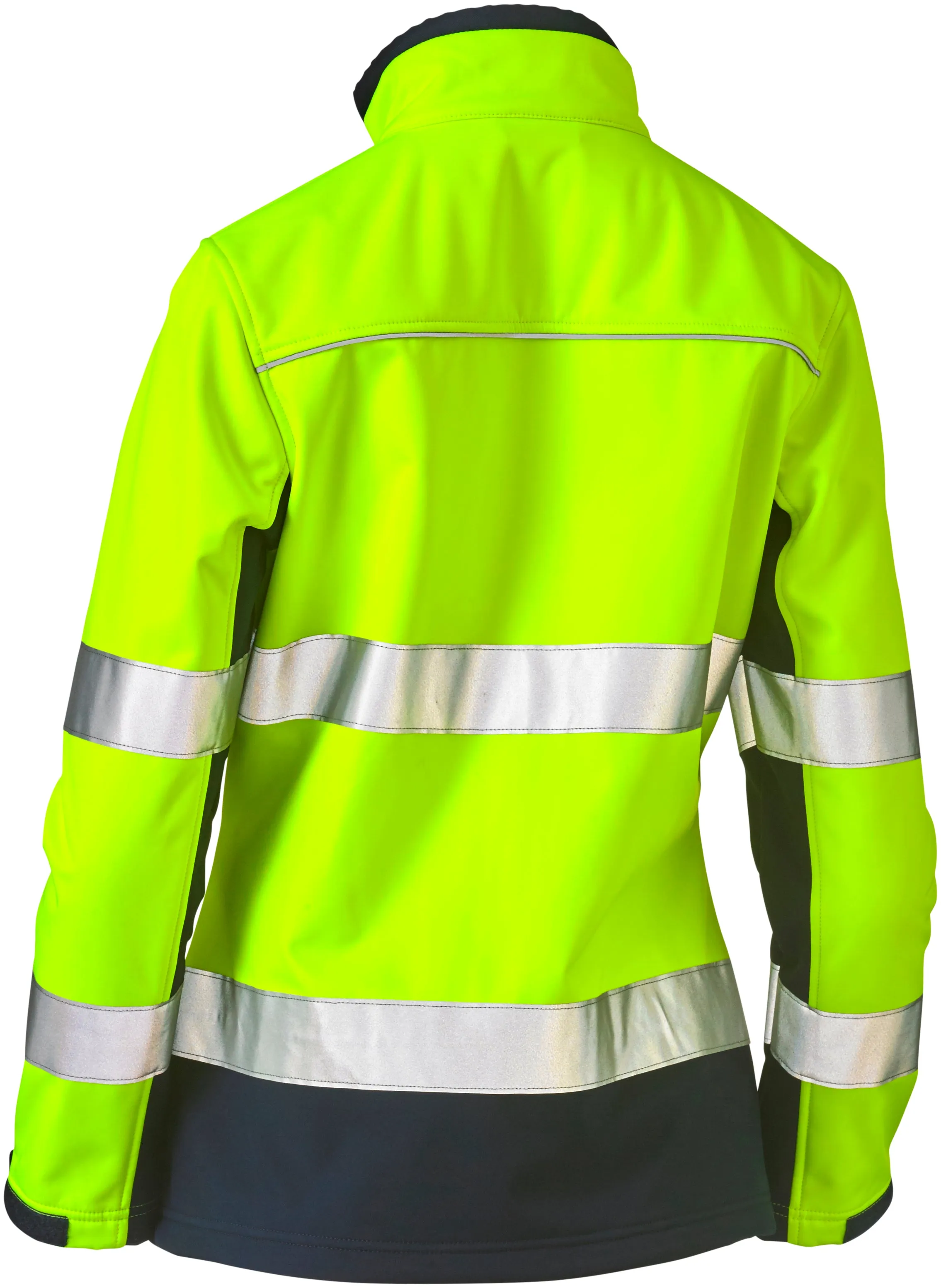 BJL6059T Bisley Womens Taped Two Tone Hi Vis Softshell Jacket