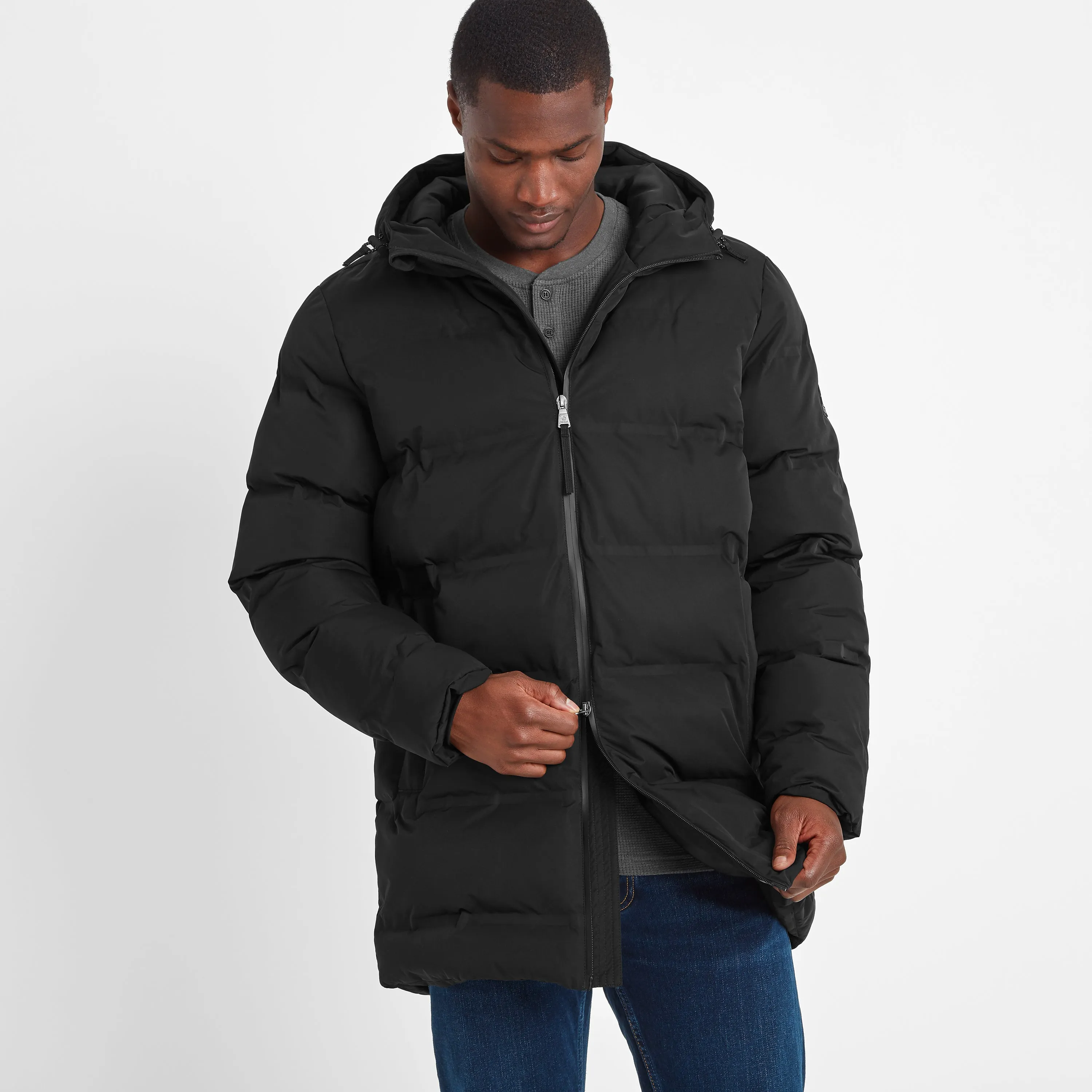 Brinkley Mens  Parka - Black