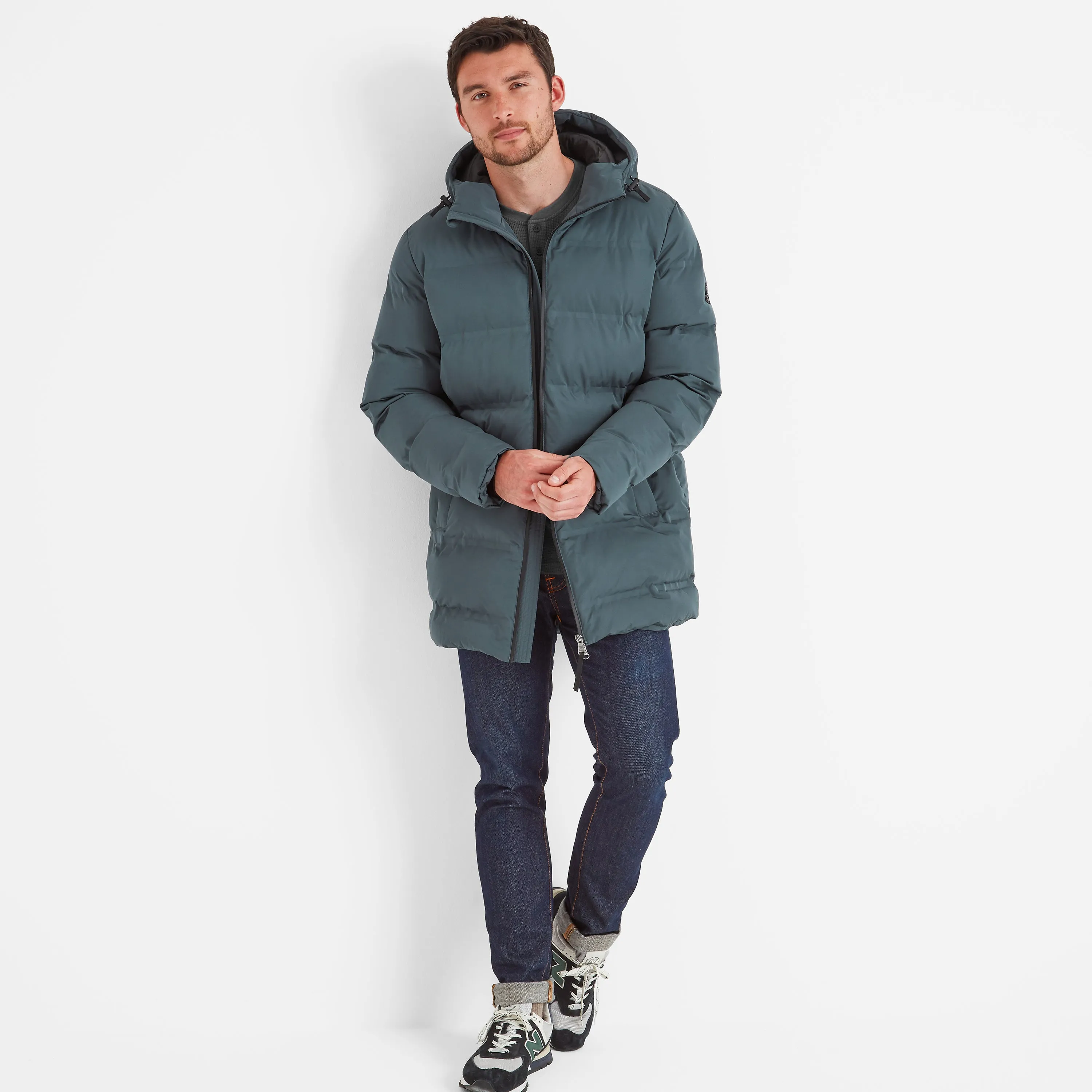 Brinkley Mens  Parka - Graphite