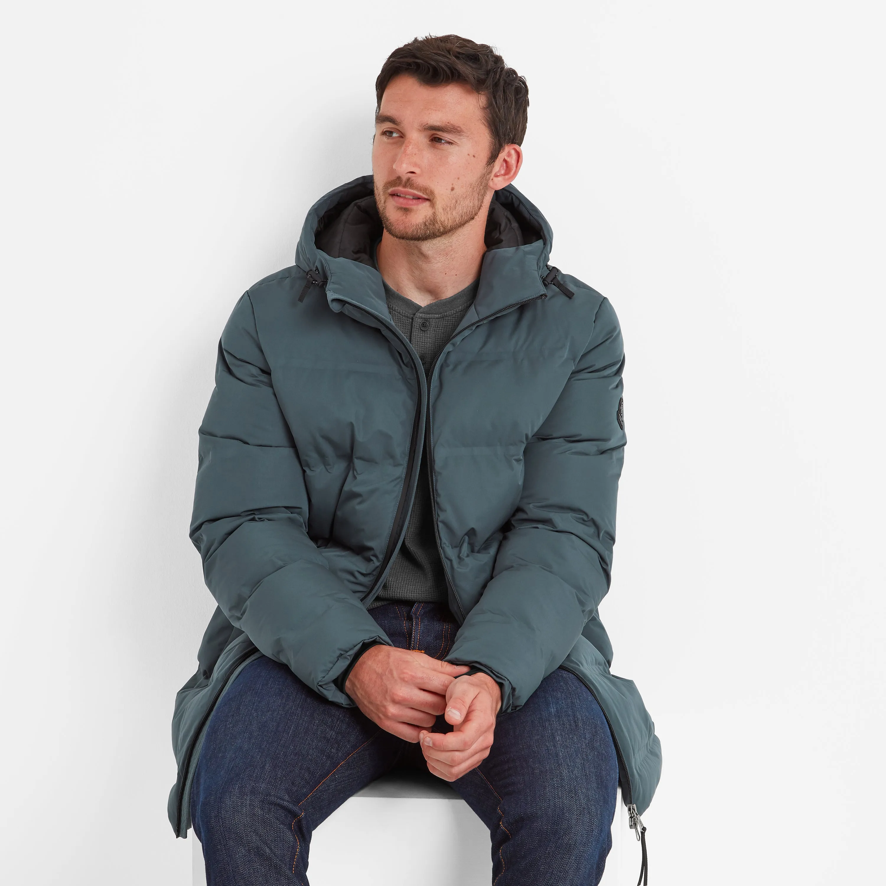 Brinkley Mens  Parka - Graphite