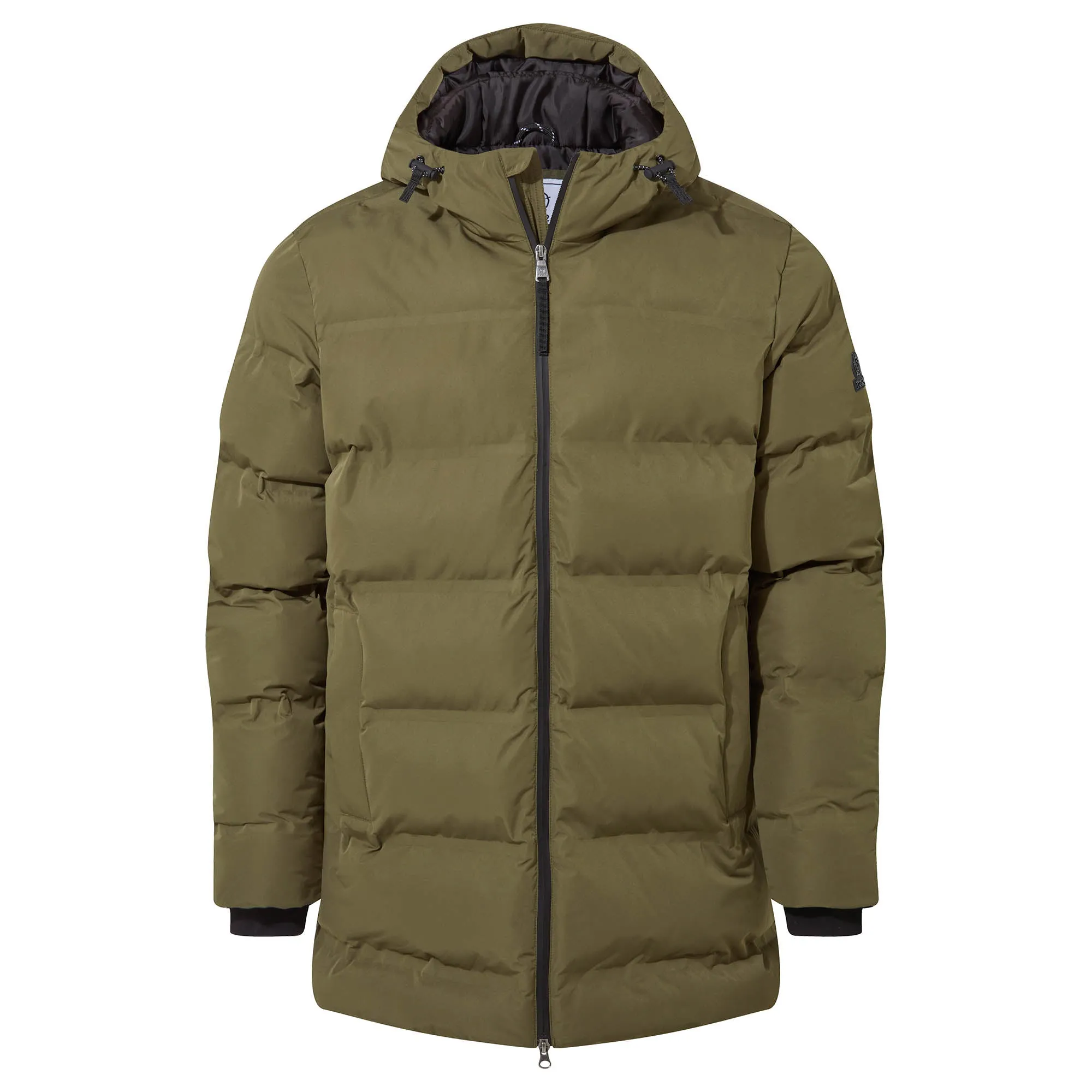 Brinkley Mens  Parka - Khaki