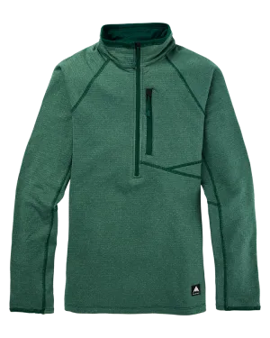 Burton Women's Stockrun Grid Half-Zip Fleece - Botanical Garden - 2023