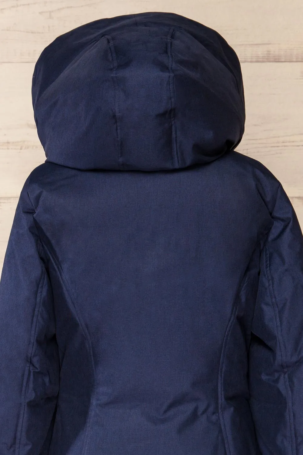 Camelia Navy | Navy Quilted Parka