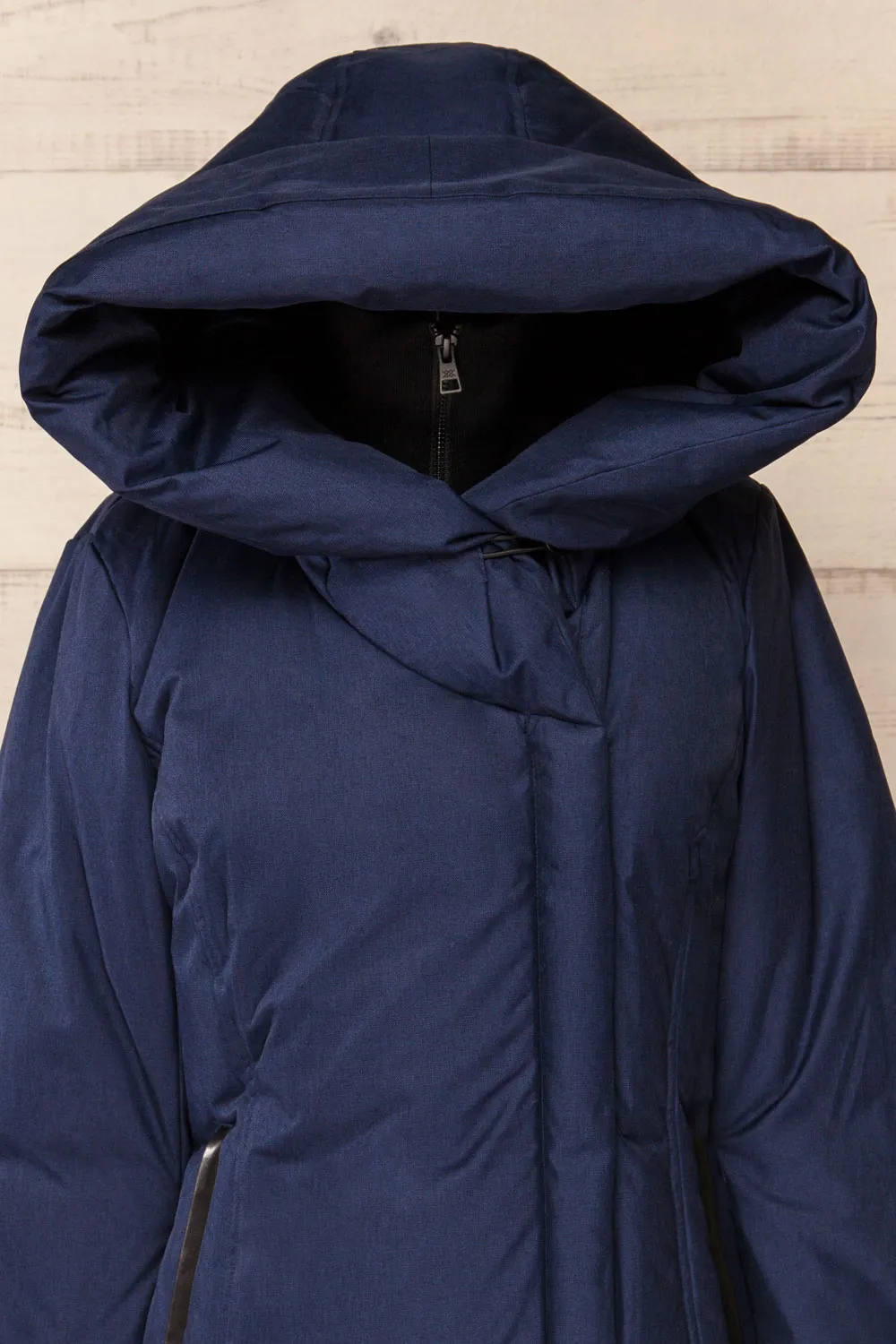 Camelia Navy | Navy Quilted Parka