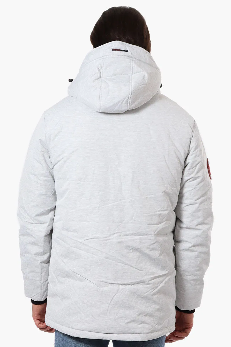 Canada Weather Gear Mouton Lined Parka Jacket - White