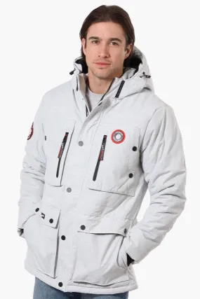 Canada Weather Gear Mouton Lined Parka Jacket - White