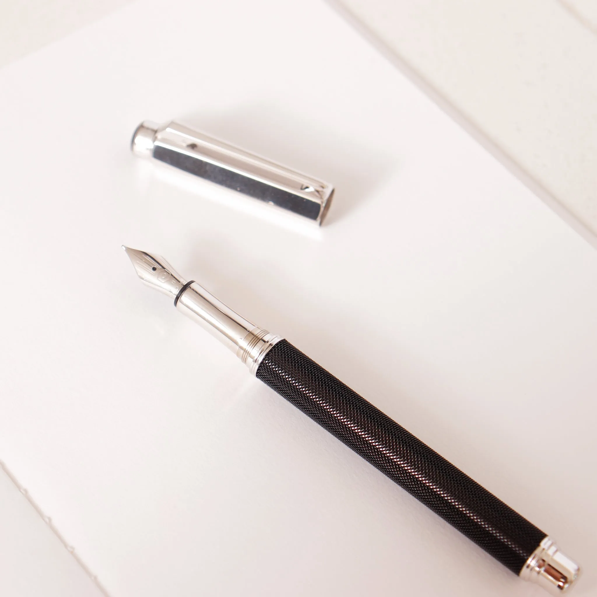 Caran D'Ache Varius Ivanhoe Black Fountain Pen