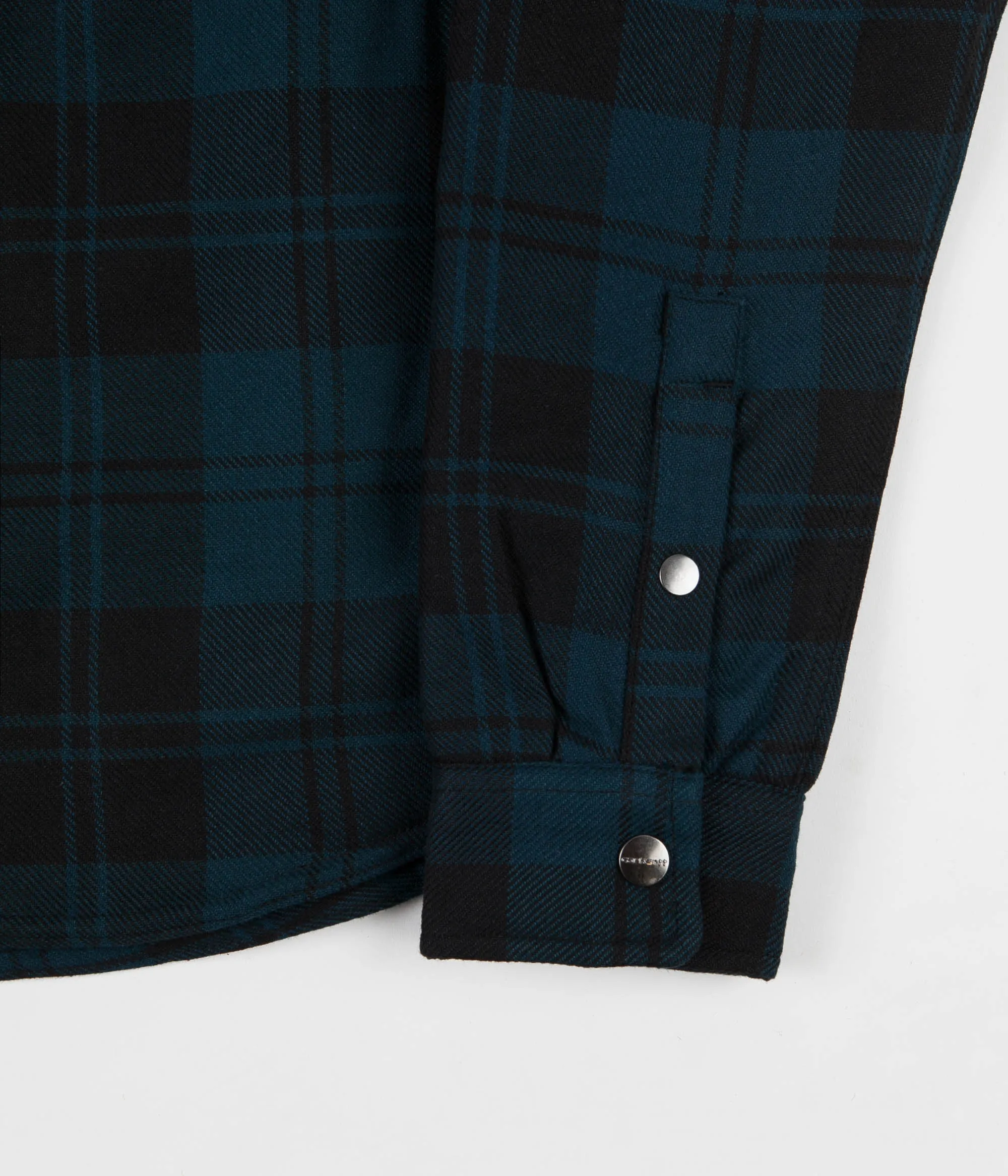 Carhartt Pulford Check Shirt Jacket - Duck Blue