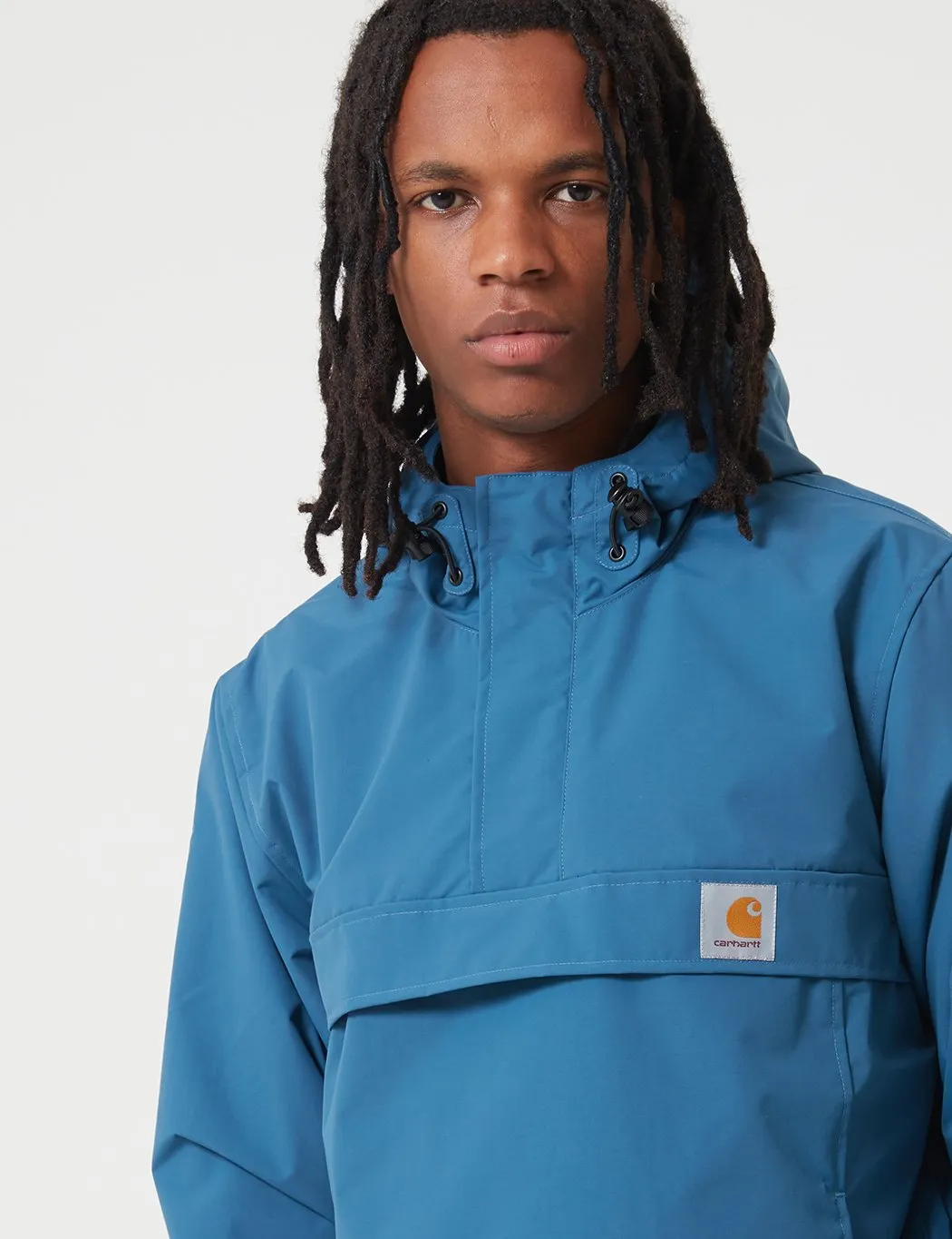 Carhartt-WIP Nimbus Half-Zip Jacket (Fleece Lined) - Prussian Blue