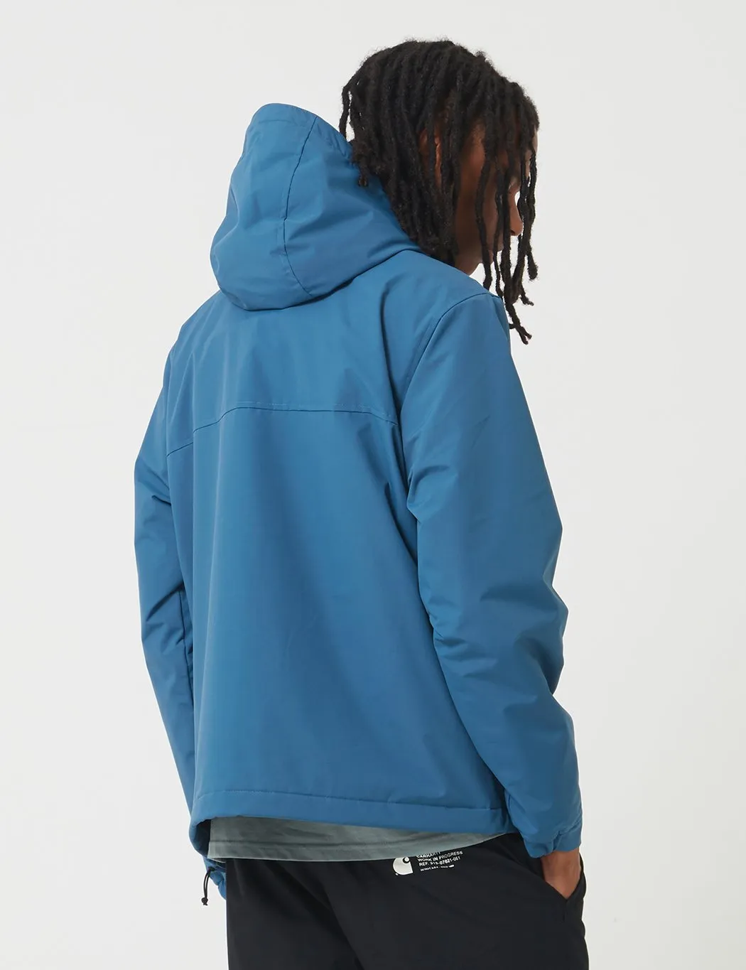 Carhartt-WIP Nimbus Half-Zip Jacket (Fleece Lined) - Prussian Blue