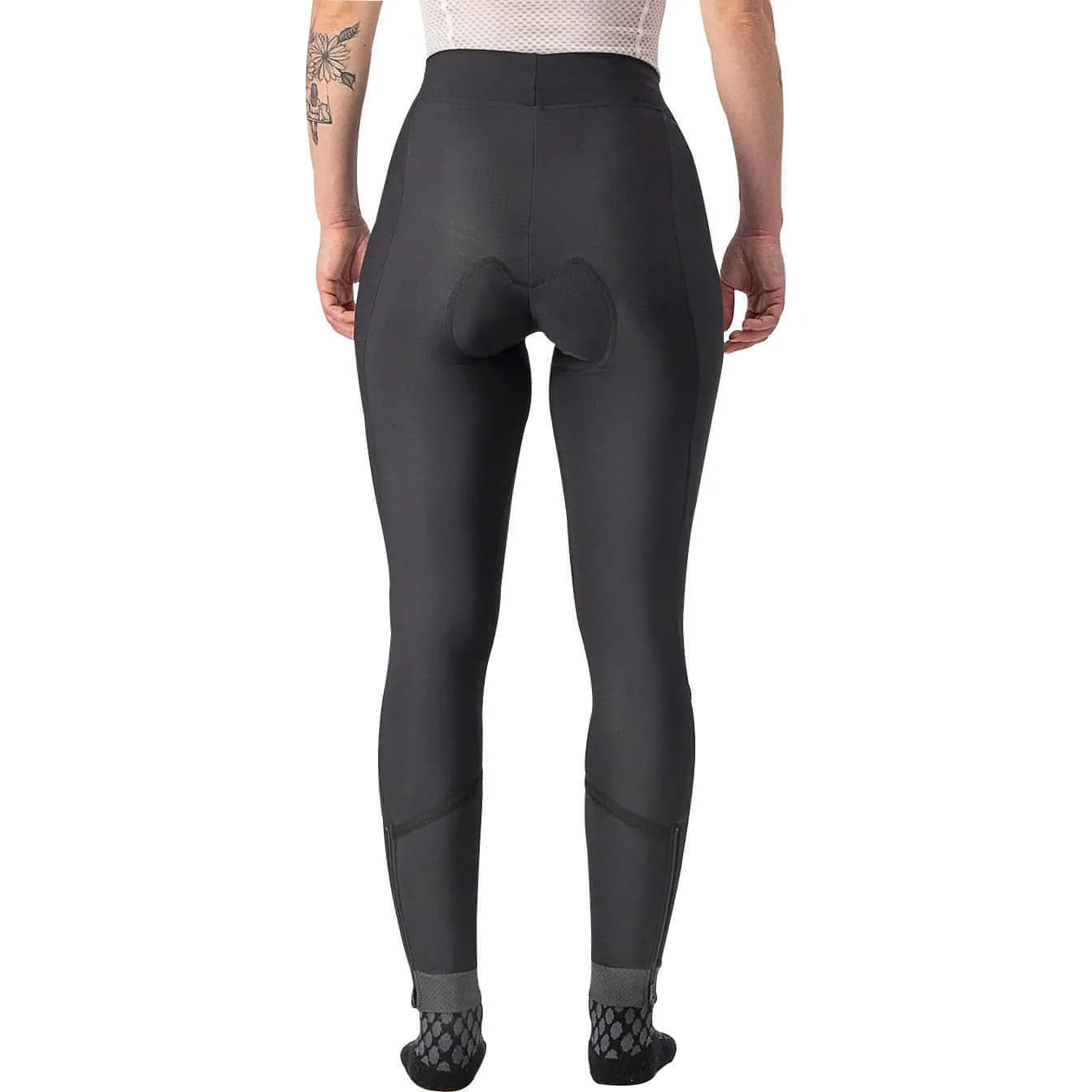 Castelli Velocissima Thermal Womens Long Cycling Tights - Black