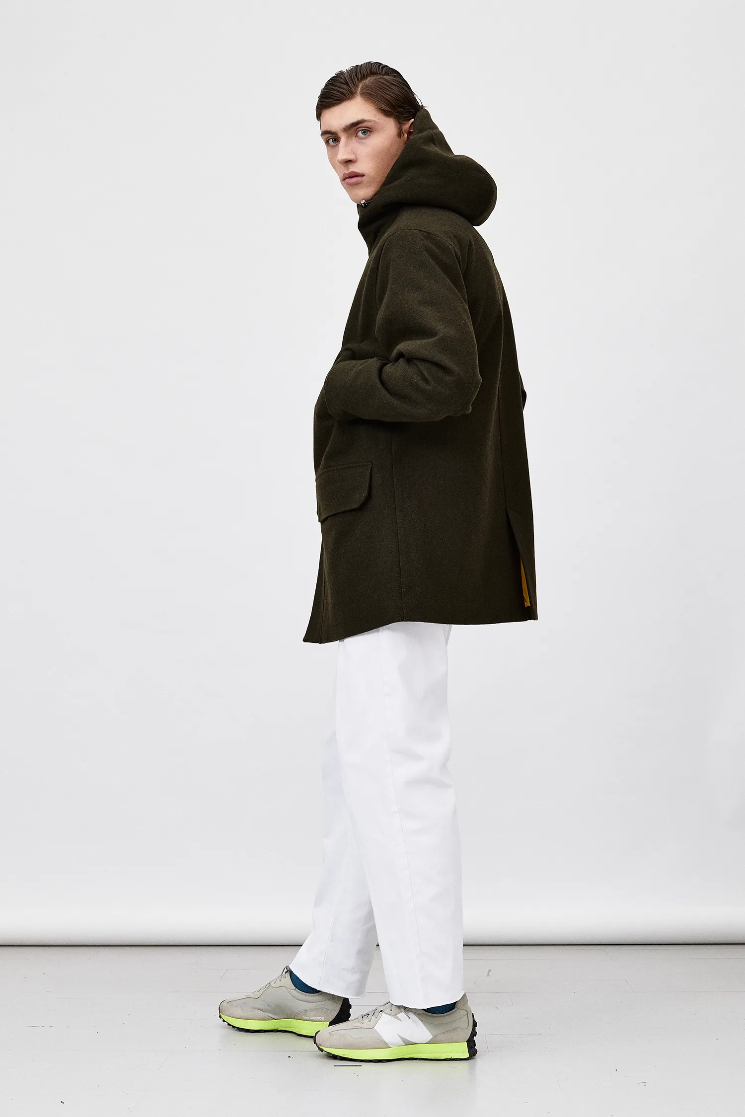 CHANDLER B MELTON TECHWOOL AW21 ARMY