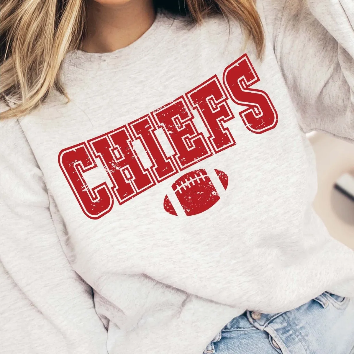 Custom Football team Crew Wholesale Sweatshirts