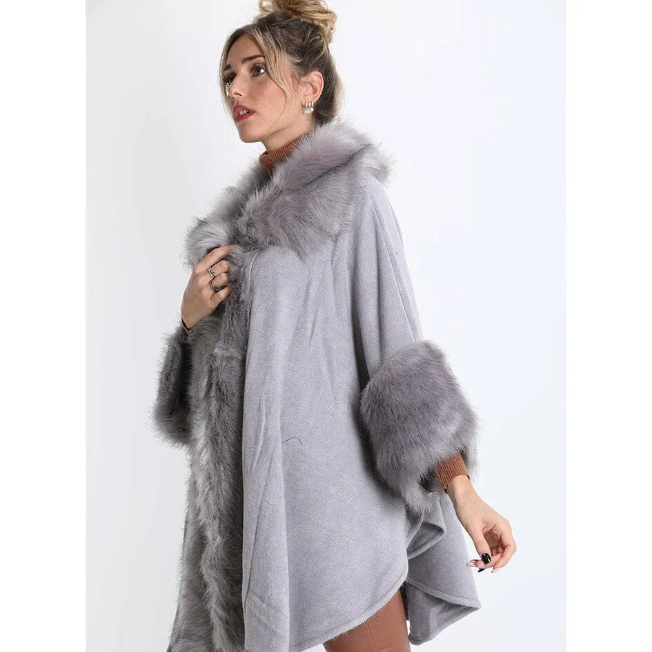 Damen Poncho