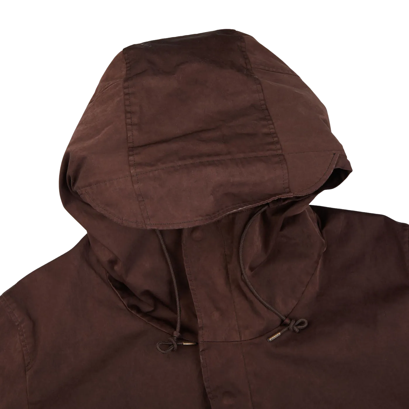 Dark Brown Technical Cyclone Parka