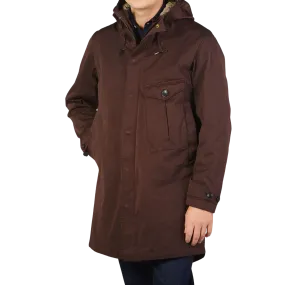 Dark Brown Technical Cyclone Parka