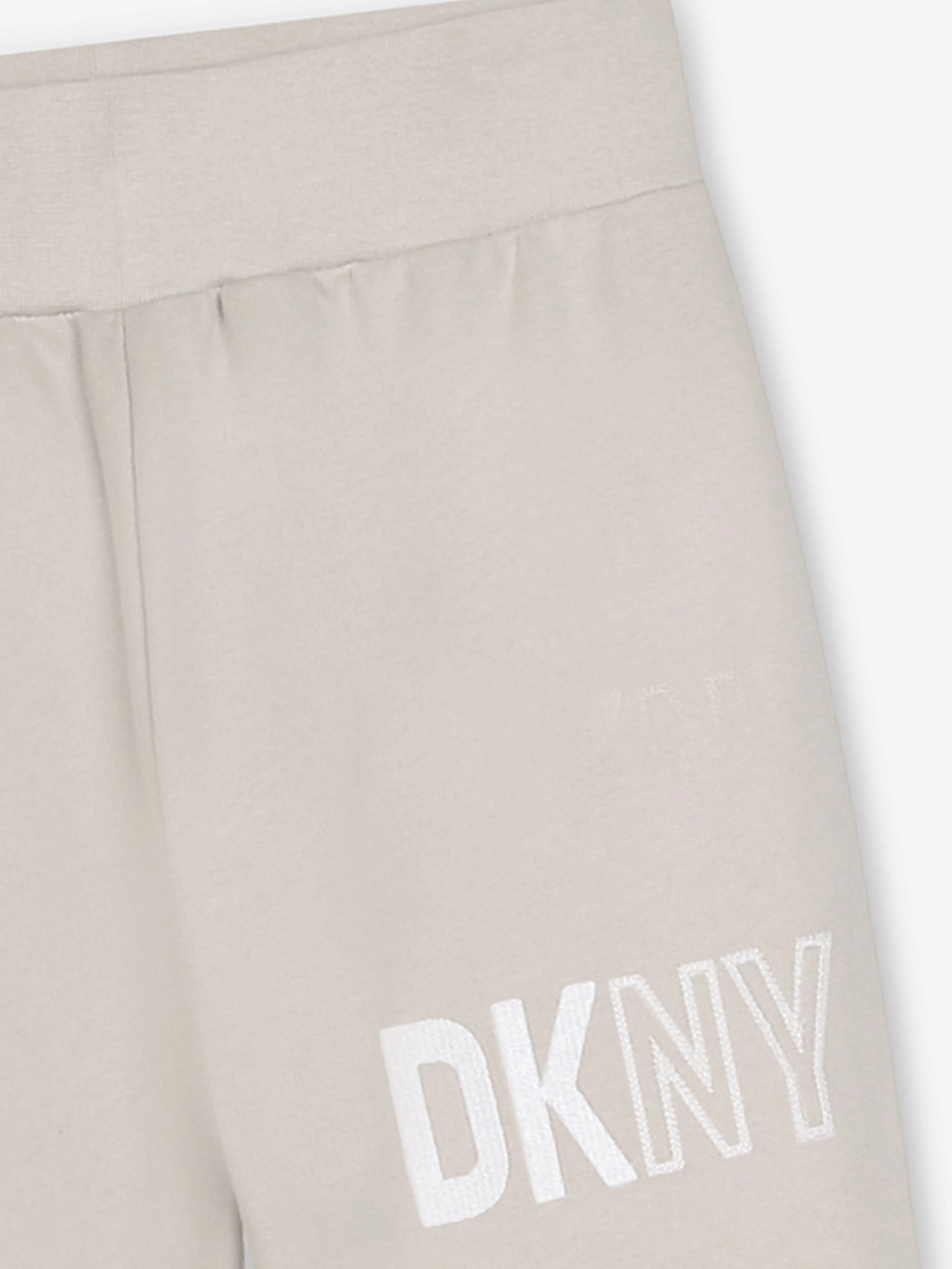 DKNY Kids Logo Joggers in White