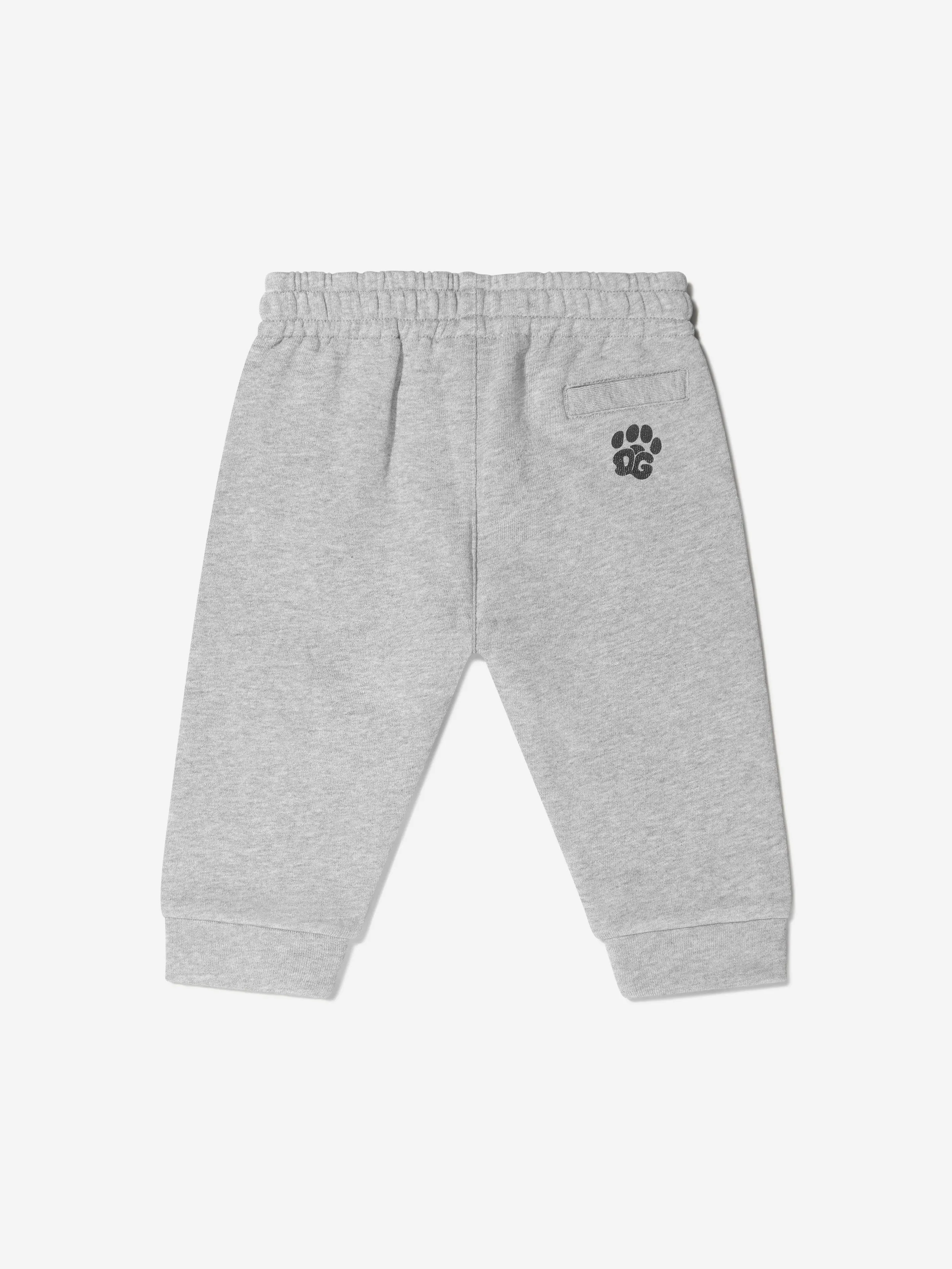 Dolce & Gabbana Baby Boys Cotton Branded Joggers