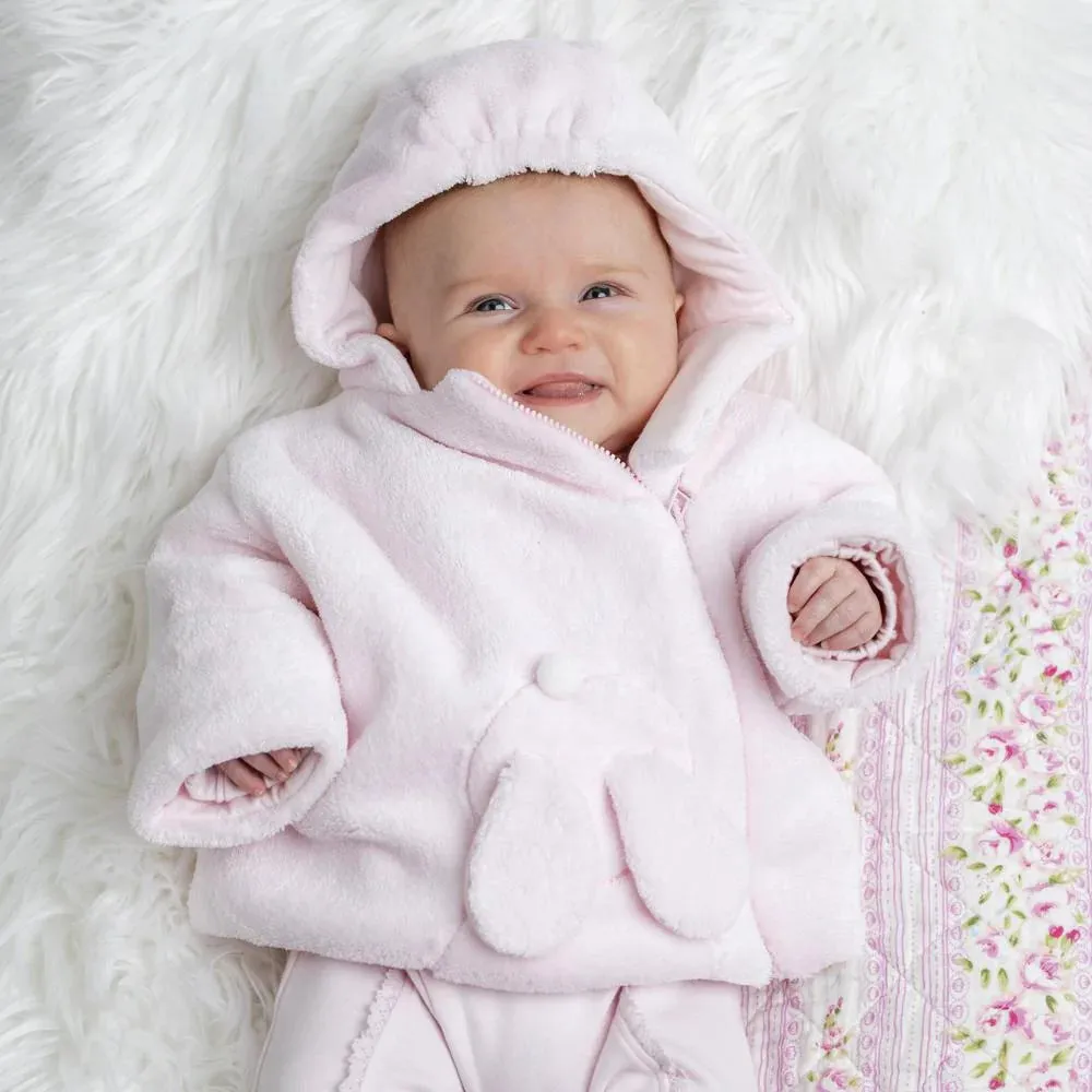 Emile et Rose - fleece jacket, pink, Aurora