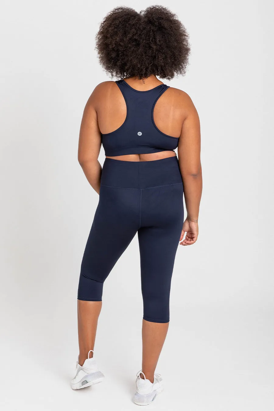 Essential 3/4 Length Tight - Navy