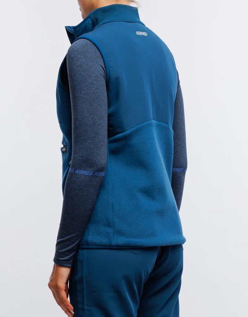 Essential Fleece Vest - Gibraltar Blue