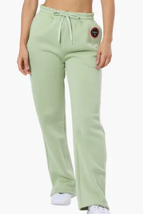 Fahrenheit Tie Waist Basic Sweatpants - Green