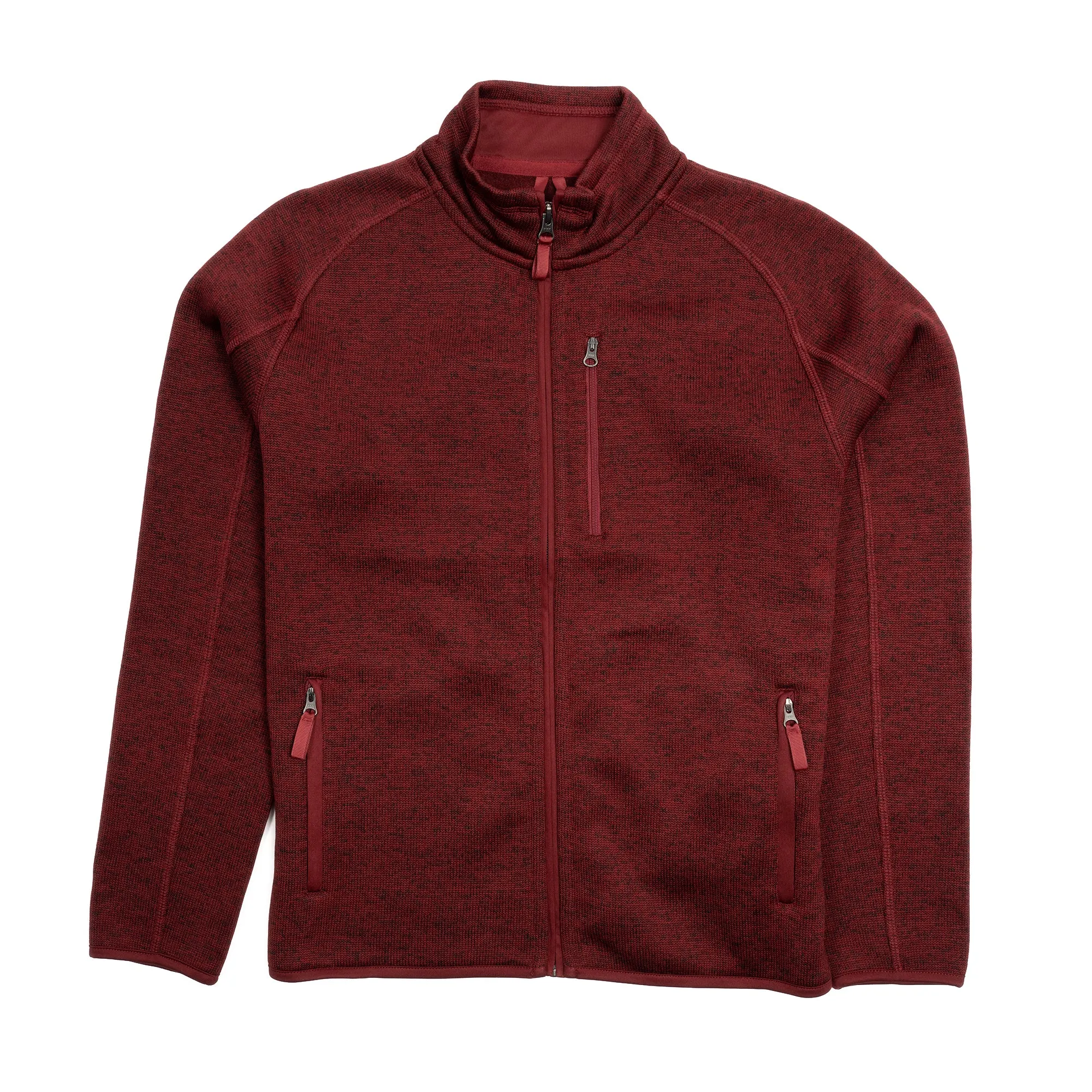 Fleece Jacket - Burgundy